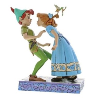 enesco figura enesco disney peter pan peter pan wendy y campanilla