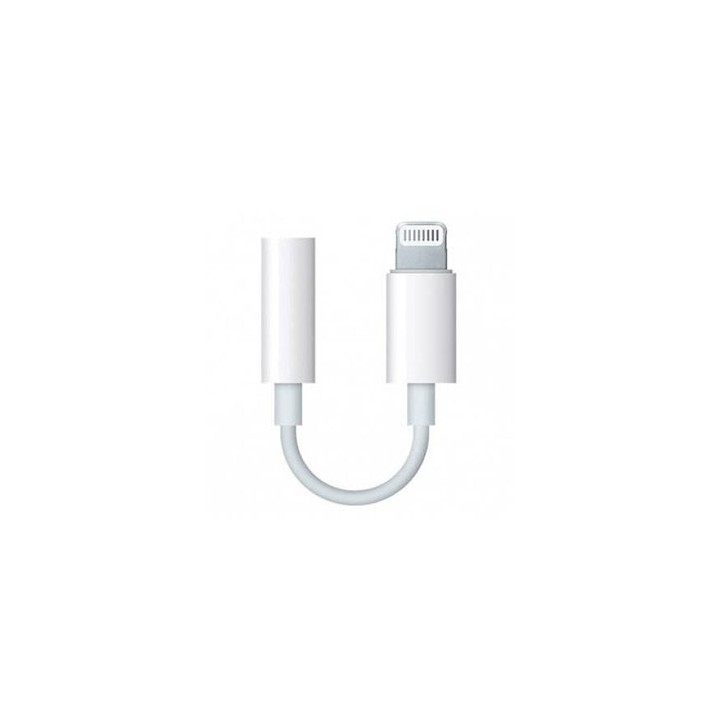 apple adaptador apple lightning  a jack 3.5mm macho   hembra