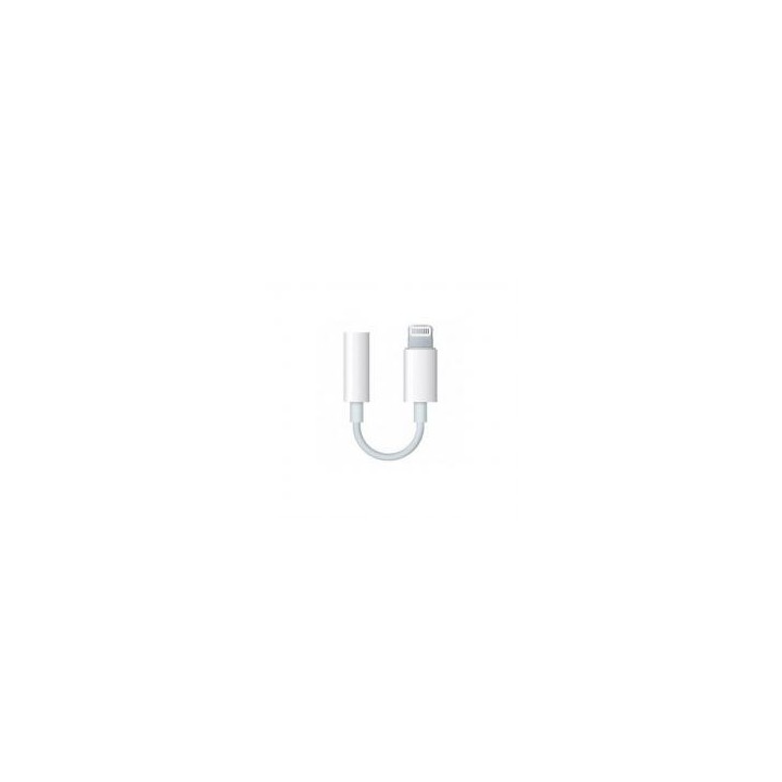 apple adaptador apple lightning  a jack 3.5mm macho   hembra