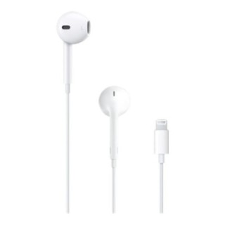 apple auriculares apple earpods lightning blanco