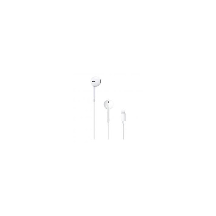 apple auriculares apple earpods lightning blanco