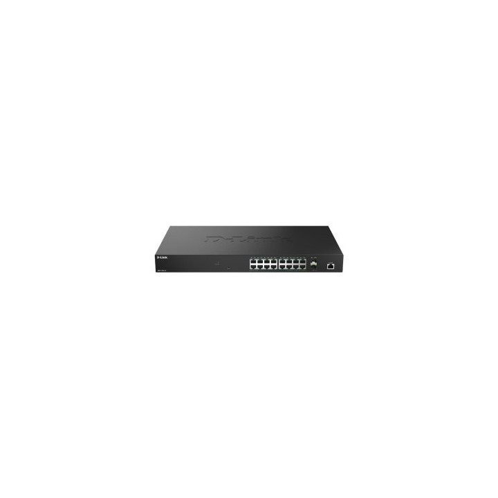 switch gestionable l2+ d link dms 1250 18/e 18p 16x2.5gb 2x10gb sfp+ metalico rack negro