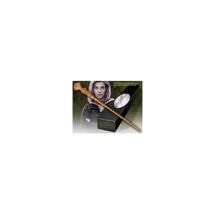 the noble collection replica the noble collection harry potter nymphadora tonks varita con caja y pl