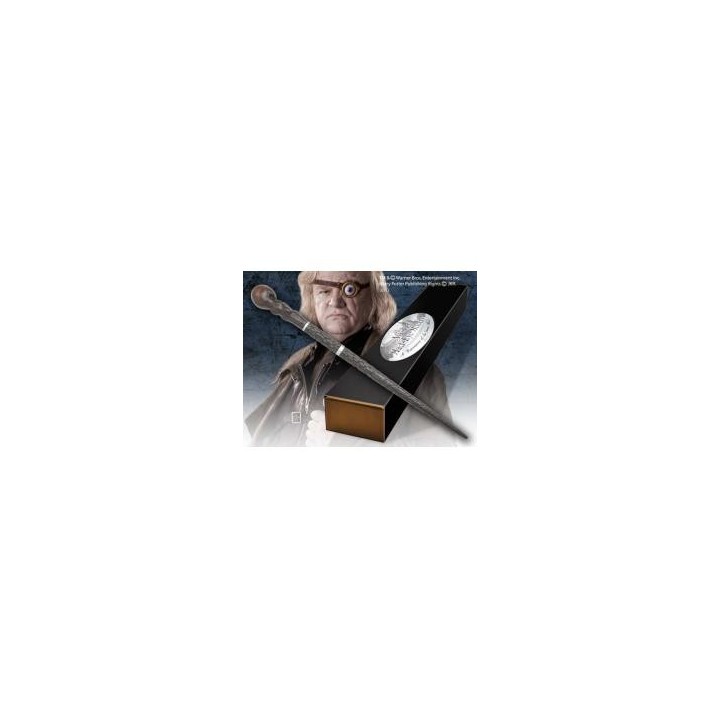 the noble collection replica the noble collection harry potter alastor moody varita con caja y placa