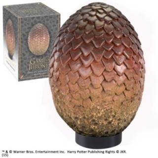 the noble collection r?plica the noble collection juego de tronos huevo de dragon drogon 20.32 cm