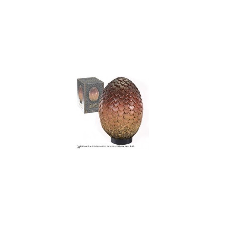 the noble collection r?plica the noble collection juego de tronos huevo de dragon drogon 20.32 cm