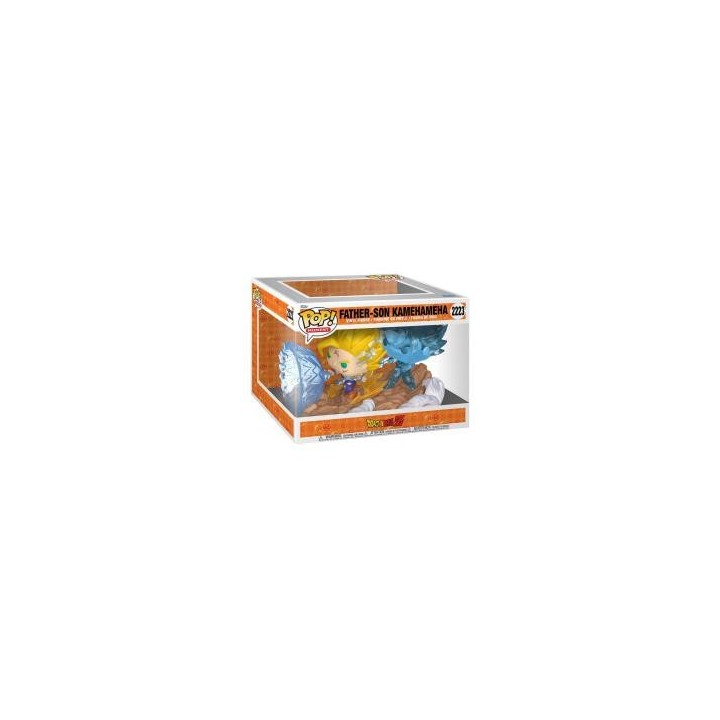 funko funko pop moments dragon ball z father   son kamehameha