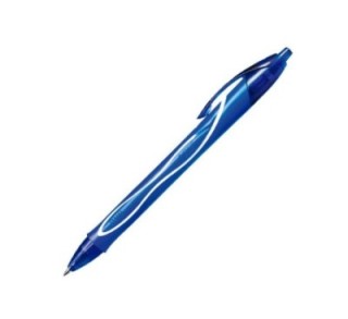 roller bic gelocity gel 0.7mm retr. azul