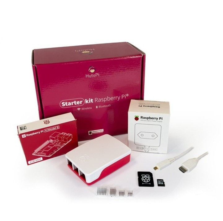 raspberry starter kit raspberry pi 4 version 4 gb