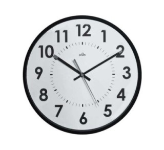 reloj analogico pared archivo 2000 ce1124x negro