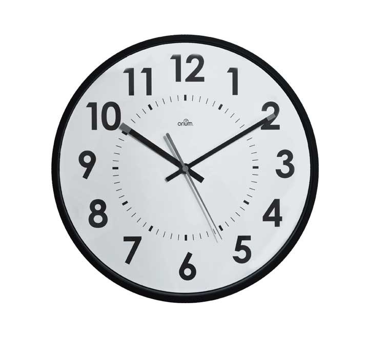 reloj analogico pared archivo 2000 ce1124x negro