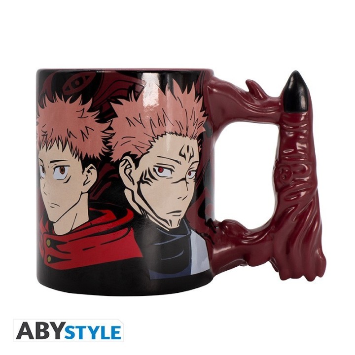 abystyle taza 3d jujutsu kaisen sukunas finger
