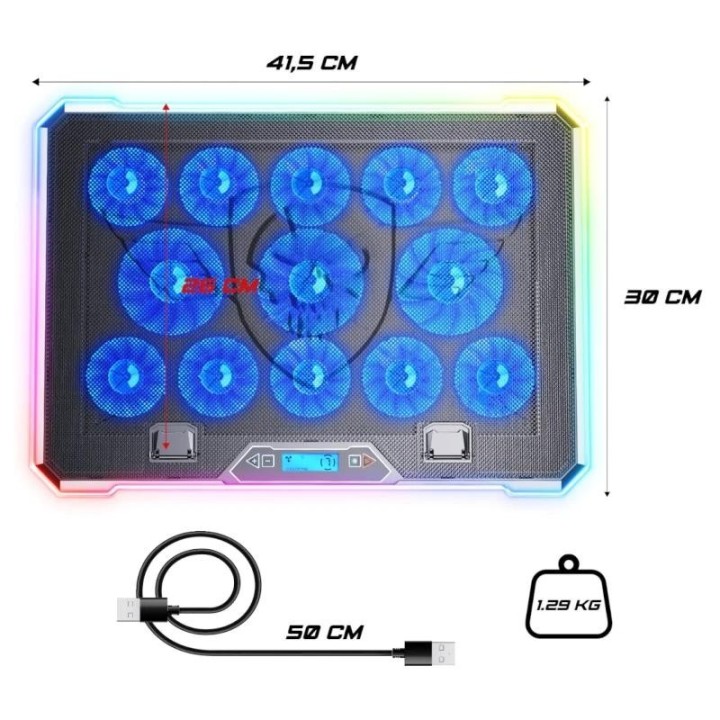 spirit of gamer refrigerador airblade 1300 10 18"