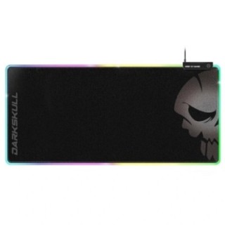 spirit of gamer alfombrilla darkskull rgb+hub xxxl