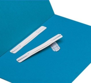 paq. 100 fastener elba adhesivo blanco