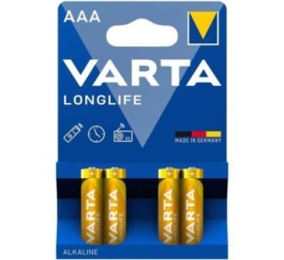 blister 4 pilas varta alcalina longlife aaa lr03