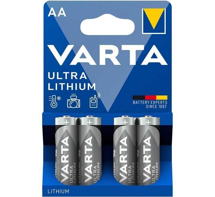 blister 4 pilas varta ultra lithium aa