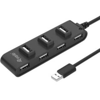 equip hub usb equip usb tipo a a 7 puertos usb 2.0