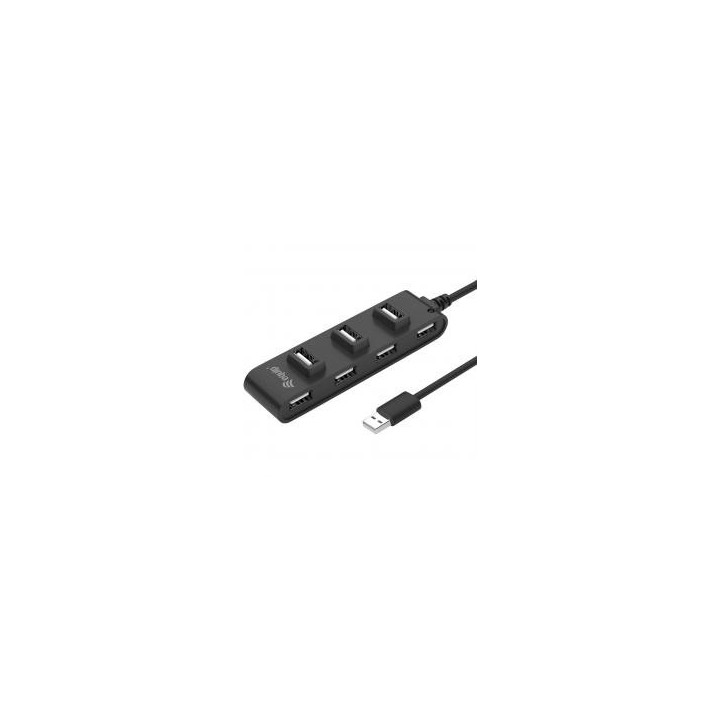 equip hub usb equip usb tipo a a 7 puertos usb 2.0