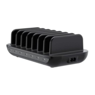 conceptronic estacion de carga usb conceptronic 160w ozul07b 7xusb   c pd