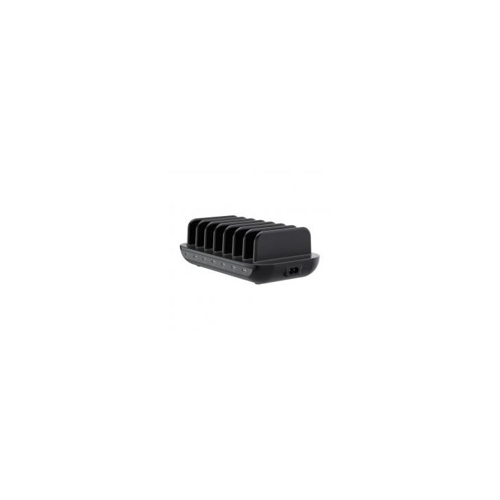 conceptronic estacion de carga usb conceptronic 160w ozul07b 7xusb   c pd