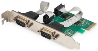 tarjeta pci e digitus 2 puertos serie rs232