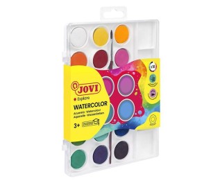 estuche 18 acuarelas jovi 800/18