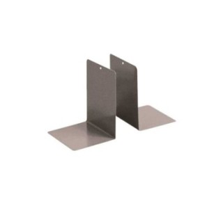 set 2 sujetalibros westcott metal gris