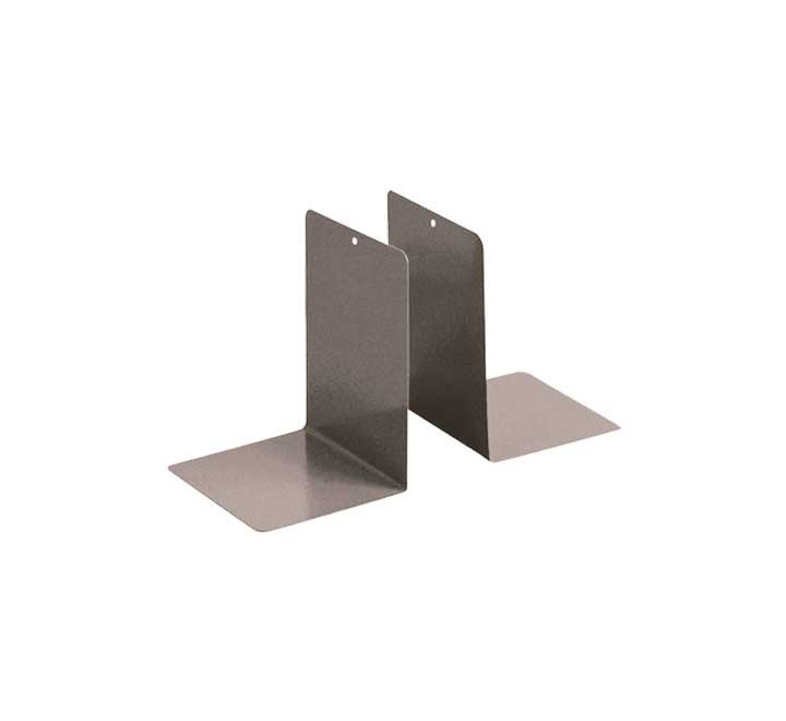 set 2 sujetalibros westcott metal gris