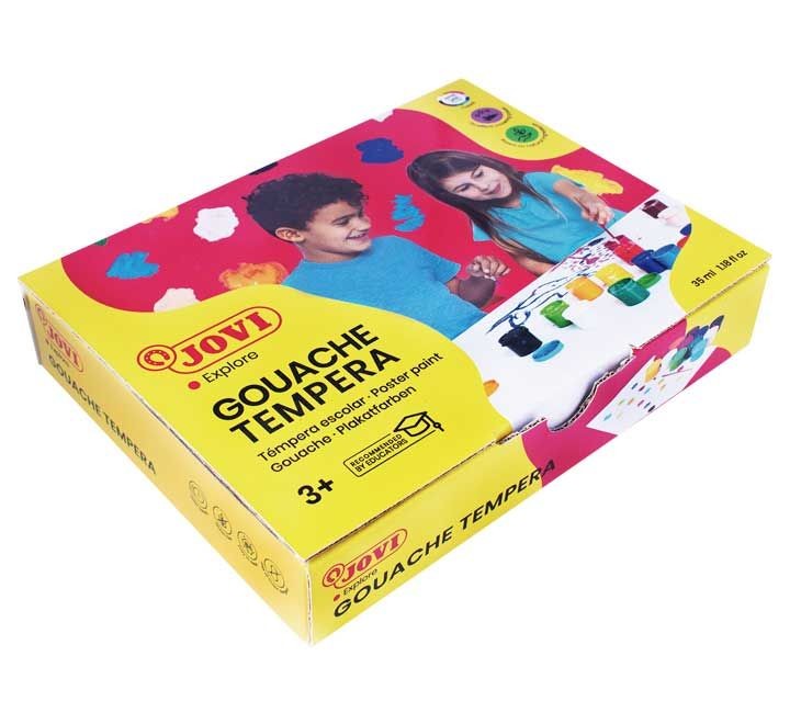 est. 12 tempera jovi gouache 35ml+pincel