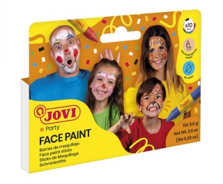 est. 10 barras maquillaje jovi face paint stdo