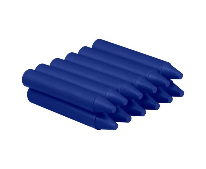 est. 12 ceras jovi wax crayons jumbo azul osc