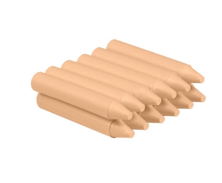 est. 12 ceras jovi wax crayons jumbo carne
