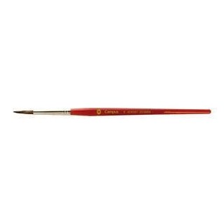pincel artistico jovi pelo natural nÂº4 8204 pack: 12 unidades