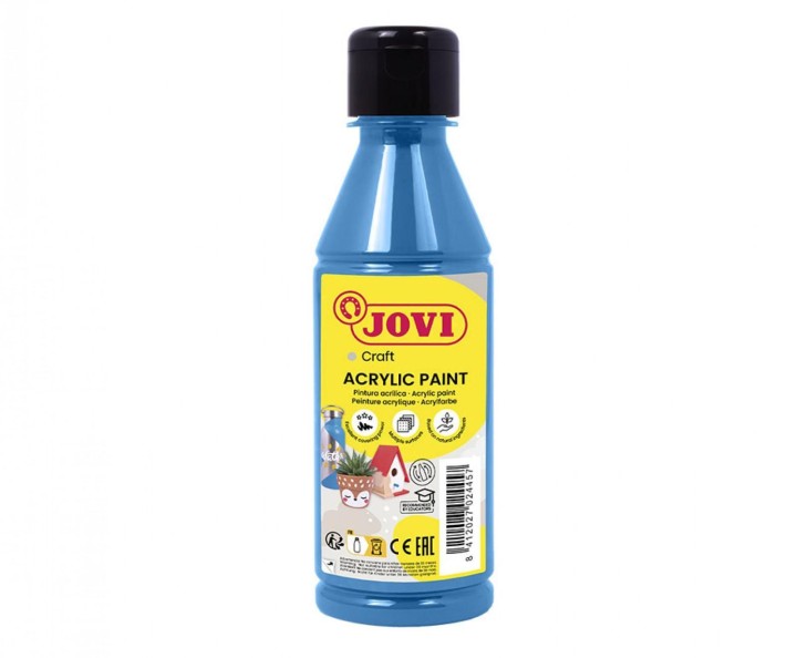 bot. pintura acrilica jovi acrylic 250ml cian