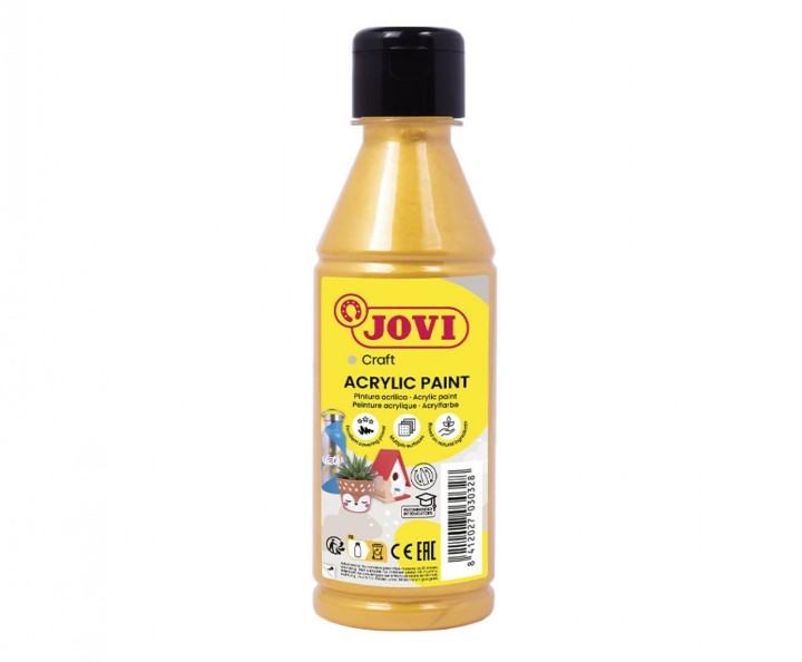 bot. pintura acrilica jovi acrylic 250ml oro