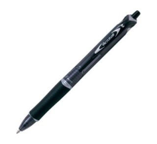 boligrafo pilot acroball negro medio bab 15m b bg