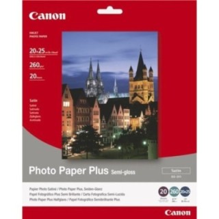 canon papel canon foto sg   201 1686b018 8x10    20 hojas    semisatinado