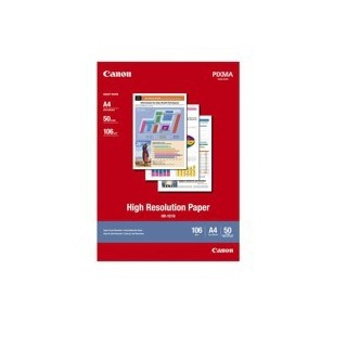 canon papel canon 1033a002  hr   101 a4 50 hojas