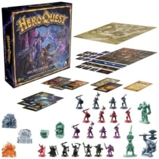 hasbro juego de mesa hasbro heroquest hechiceros de morcar espa?ol