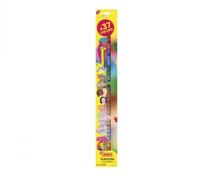 est. 37 barras plastilina jovi 15gr stdo