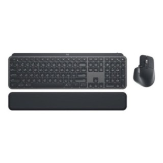 logitech teclado + raton logitech mx keys combo for business bluetooth logi bolt bateria recargable