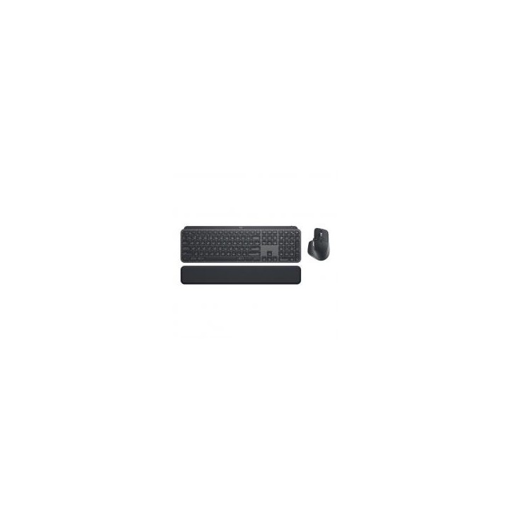 logitech teclado + raton logitech mx keys combo for business bluetooth logi bolt bateria recargable