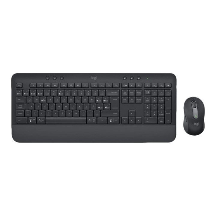 logitech teclado + mouse logitech signature mk650 for business grafito