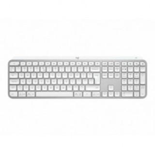 logitech teclado logitech mx keys s inalambrico gris