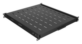 bandela lanberg deslizante 1u 445x500mm hasta 35kg rack 19" negro