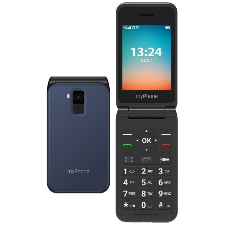 myphone telefono movil myphone flip 2.8 pulgadas    4g    navy blue