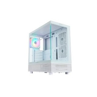 caja atx abysm danube sava h400 white 2x3.5" 1x2.5" usb c gpu max 410mm