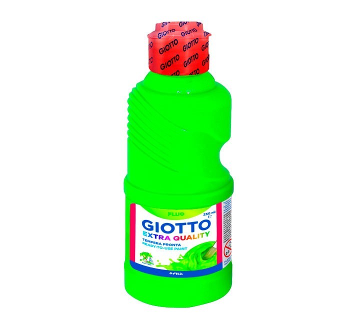 bote tempera fluor. giotto verde 531102