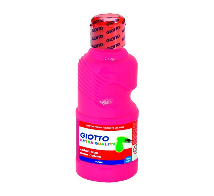 bote tempera fluor. giotto rosa 531104